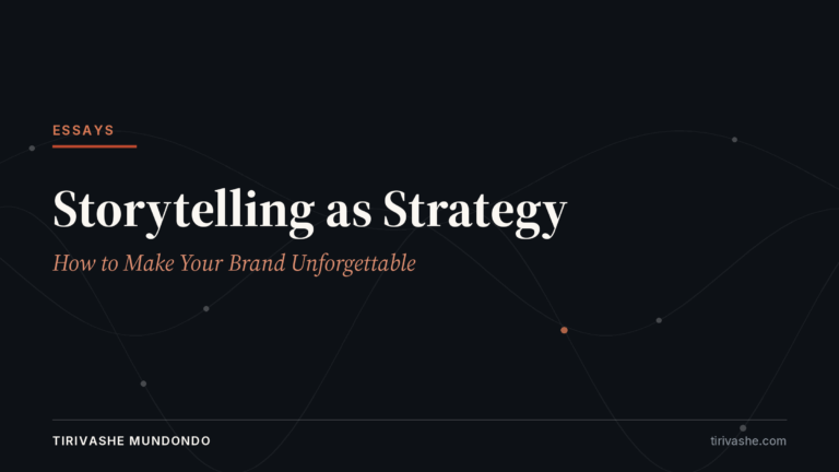 Storytelling as Strategy: How to Make Your Brand Unforgettable